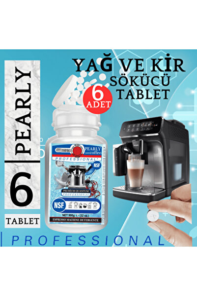 PEARLY CARE COFFEO Ev Tipi Tüm Espresso Makinesi Modellerine Uygun Kahve Yağ ...