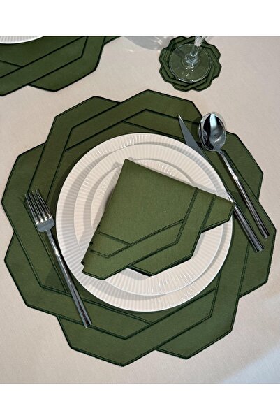 Han Deco Seremoni Amerikan Servis, Servis Peçetesi ve Bardak Altlığı