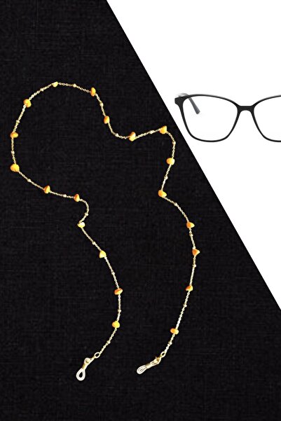 nftart.design سلسلة صغيرة مغطاة بالألوان - سلسلة نظارات ذهبية