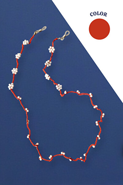 nftart.design اليدوية مطرز زهرة النظارات حبل حزام