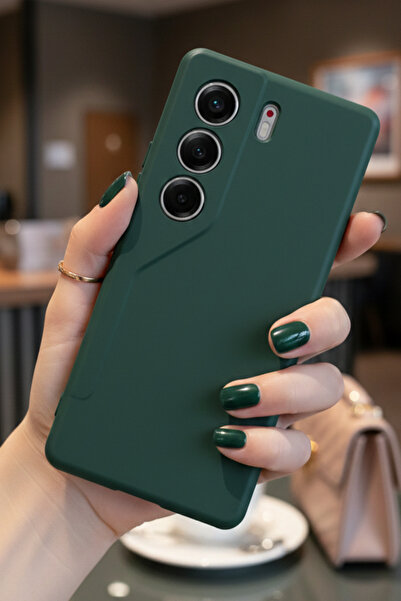TechTrove Tecno Camon 40 4G Kılıf Içi Kadife Süet Tasarımlı Kamera Korumalı S...