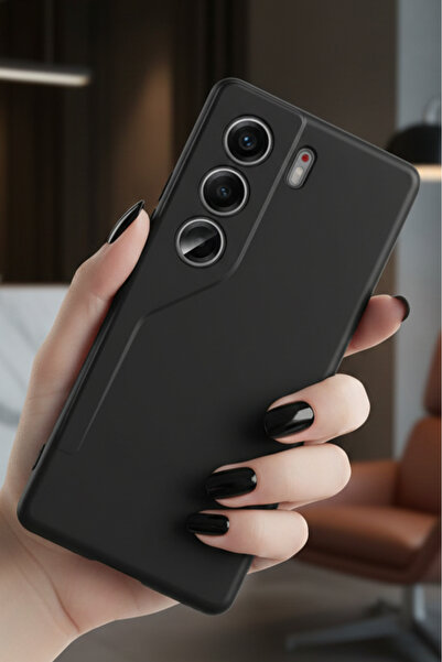 TechTrove Tecno Camon 40 4G Kılıf Içi Kadife Süet Tasarımlı Kamera Korumalı S...