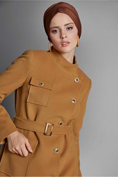 Alvina 90046 Модель Каше Кабана - На ґудзиках і з поясом