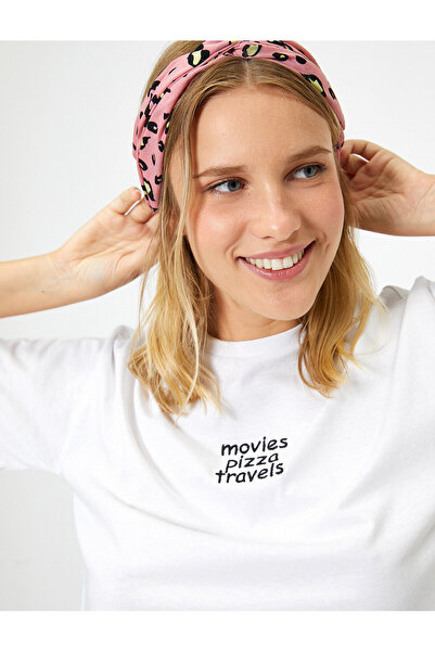 Koton Γυναικείο μπλουζάκι με στάμπα