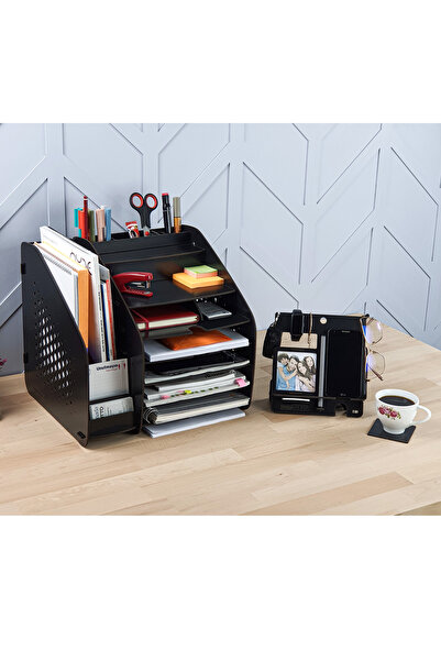 Design OTTO Fx-Xl Hexa - 6 Colors - A4 Document Rack Desktop Organizer