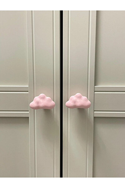 Dot Design Çocuk Odası Kulpları - Pembe Bulut Kulp (Tekli)
