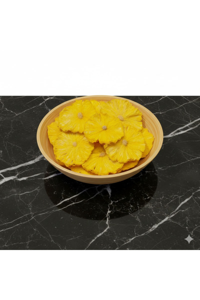 Said Zade Natural Dried Pineapple Natural Sugar-Free Dried Pineapple, 1000 Gr