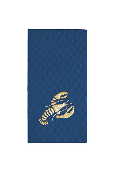 Story مناديل ورقية ملونة باللون الأزرق الداكن مقاس 40 × 40 سم، مكونة من 16 قط...