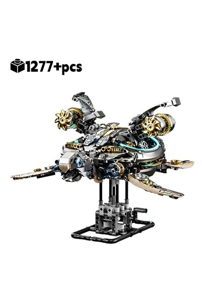 Choice مجموعة بناء سلحفاة بحرية ميكانيكية، 1277 قطعة، بدون صندوق، تعمل بمحرك ...