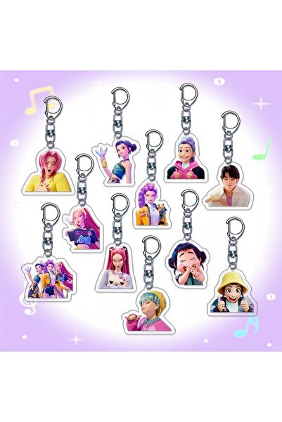 Choice 20pcs 1-20Pcs Demon Hunters Keychains Party Favors Girls Birthday Gift...