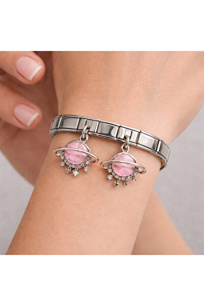 Unisex İtalyan Charm Çelik bileklik Süsü(Ek parça süs)(Lütfen seçerek soru kı...