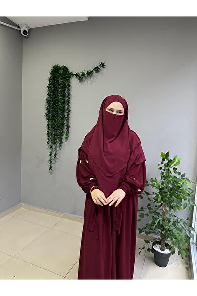 Yüsra Collection طقم فستان ليزا مطرز بالبابونج وتنورة قصيرة منفوشة مكون من قط...