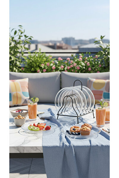 Generic طقم أطباق تقديم حلويات ومكسرات متعددالاستخدامات