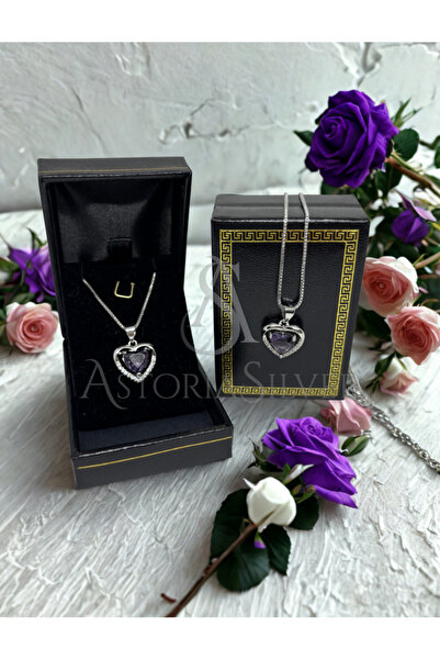 AstoriaSilver Sevgiliye,Eşe,Anneye Hediye (Lüks Deri Kutusunda)925 Ayar Gümüş...