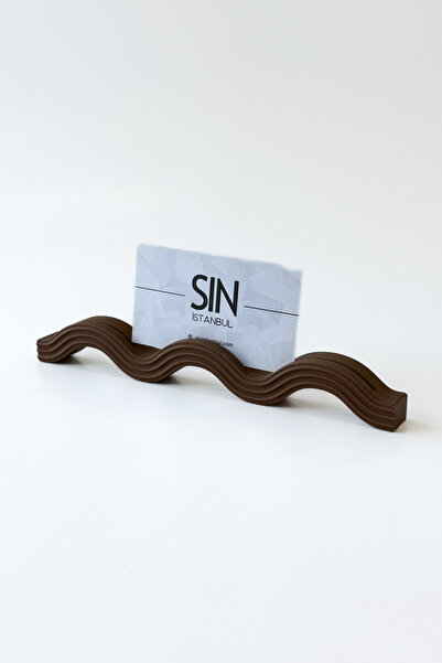 sin istanbul Wavy Polaroid Photo Stand, Note Holder, Business Card Holder