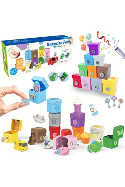 Choice قطار مونتيسوري هدية / مجموعة هدايا لحفلات المفاجآت، ألعاب تعليمية للأط...