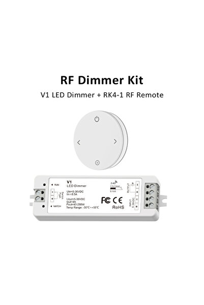 Choice RF Dimmer KIT 12V 24V LED Dimmer PWM Wireless RF 2.4G Remote Controlle...