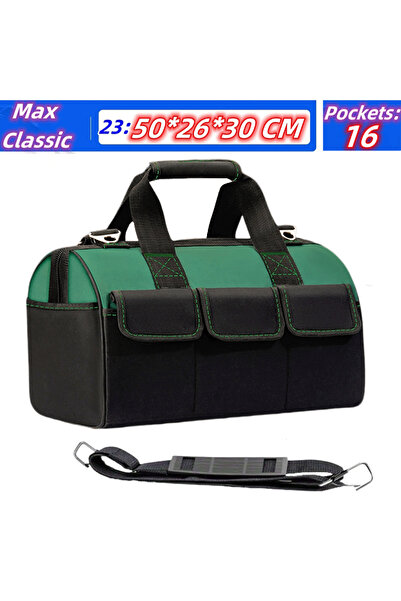 Choice24 حقيبة أدوات كلاسيكية مطورة مقاس 23 بوصة، ذات سعة كبيرة، مصنوعة من قم...