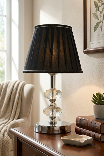 AbajurAksesuar Elementer Gümüş Abajur