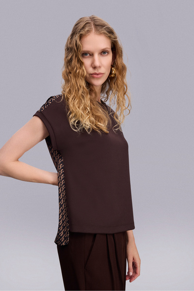 Naramaxx 2335 BLUZ KAHVE