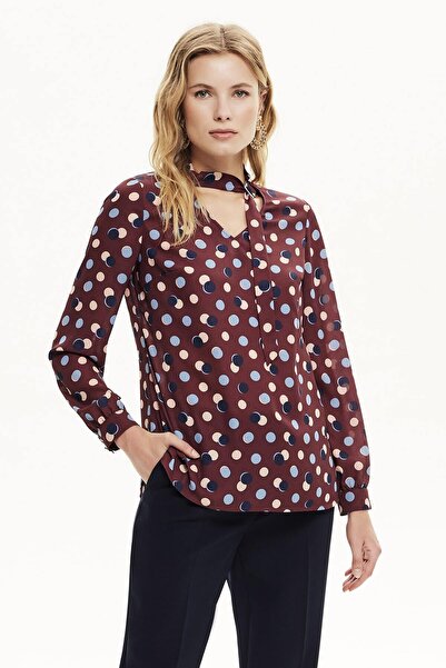 Naramaxx Yakası Kuşaklı Bluz