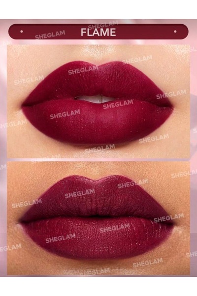SHEGLAM Lipstick -Starlight Velvet Lipstick–Flame
