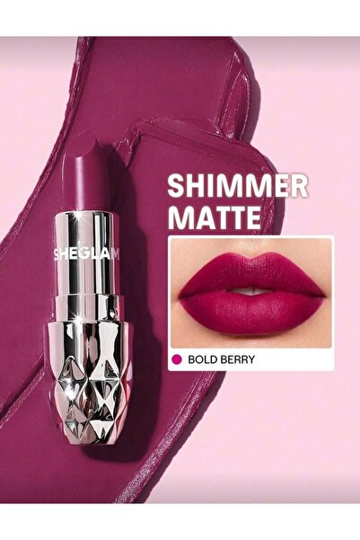 SHEGLAM Lipstick -Starlight Velvet Lipstick–Bold Berry