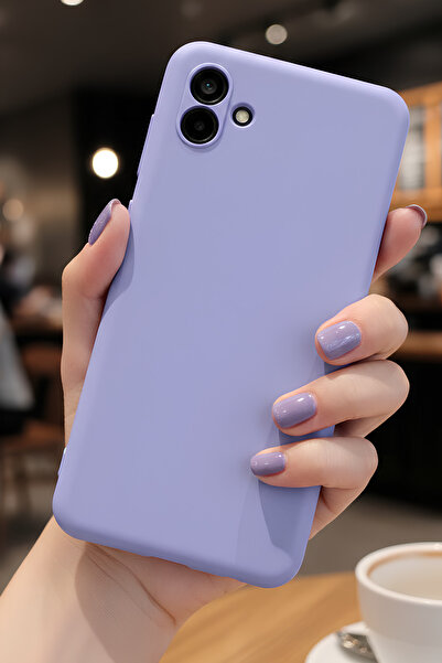 Hatreds Galaxy A04 İçin Uyumlu İçi Kadife Sıvı Silikon Kılıf