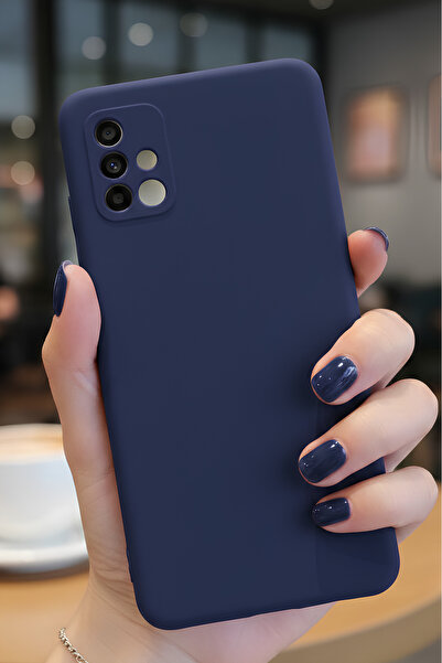 Hatreds Galaxy A51 İçin Uyumlu İçi Kadife Sıvı Silikon Kılıf