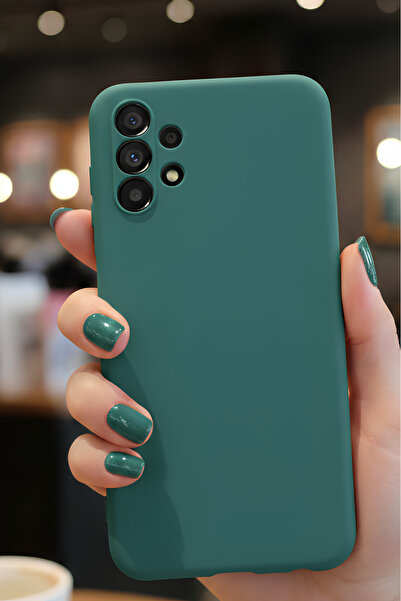 Hatreds Galaxy A53 5G İçin Uyumlu İçi Kadife Sıvı Silikon Kılıf