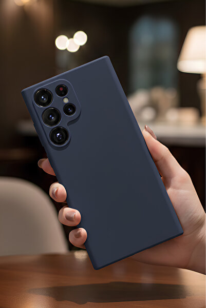 Hatreds Galaxy S25 Ultra İçin Uyumlu İçi Kadife Sıvı Silikon Kılıf