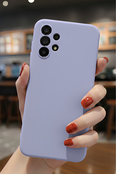 Hatreds Galaxy A23 İçin Uyumlu İçi Kadife Sıvı Silikon Kılıf