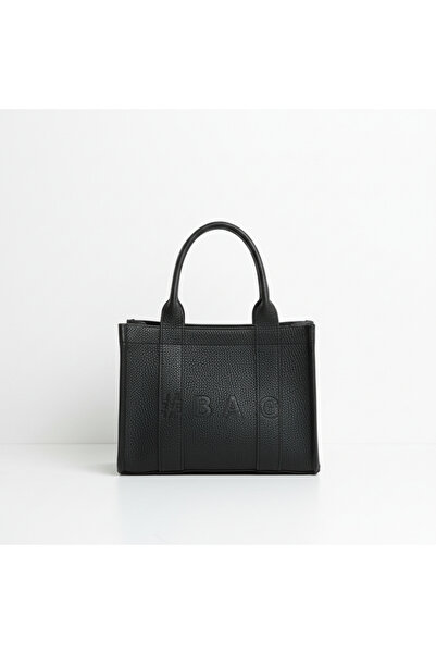 Baghashtag حقيبة يد صغيرة من الجلد باللون الأسود