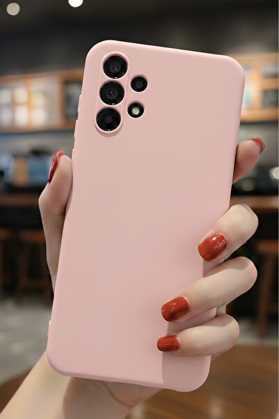 Hatreds Galaxy A32 4G İçin Uyumlu İçi Kadife Sıvı Silikon Kılıf