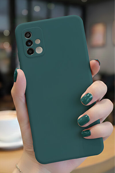 Hatreds Galaxy A51 İçin Uyumlu İçi Kadife Sıvı Silikon Kılıf