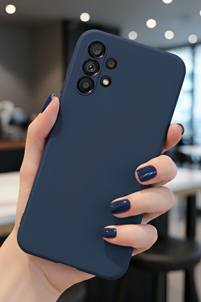 Hatreds Galaxy A13 4G İçin Uyumlu İçi Kadife Sıvı Silikon Kılıf