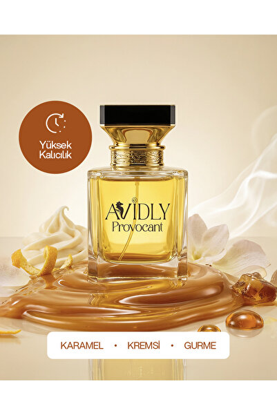 Avidly Provocant Kadın Parfüm 50 ml Eau de - Tatlı Karamel & Vanilya Kokusu