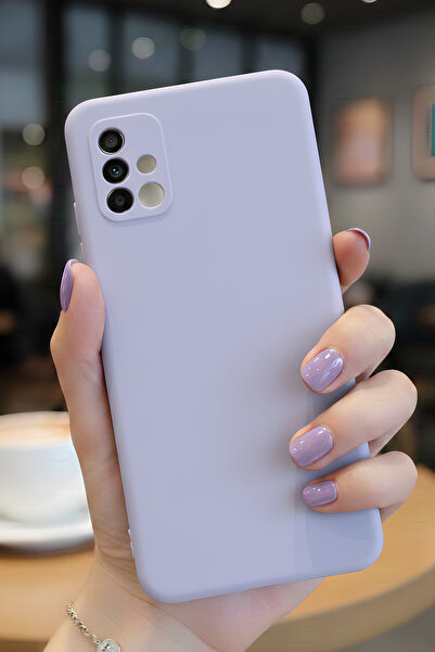 Hatreds Galaxy A51 İçin Uyumlu İçi Kadife Sıvı Silikon Kılıf