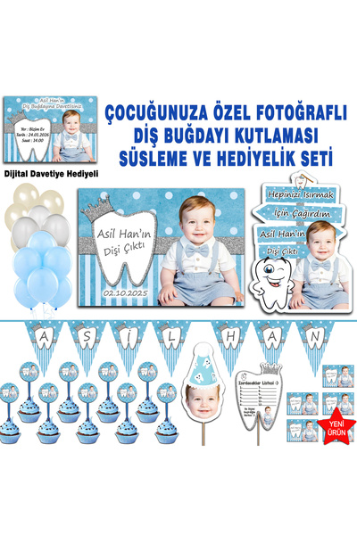 Sunligo Diş Buğdayı Seti Afiş Magnet, Flama, Konuşma Balonu, Ikram Kürdanı, B...