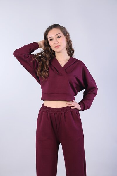 Mckanzie 6498 ( N-1773 ) cu două rânduri de nasturi Set cu glugă