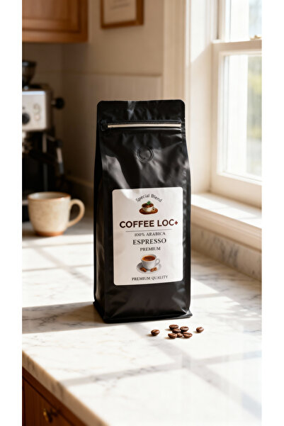 COFFEE LOC Espresso Premium Güney Amerika Çekirdekleriyle Hazırlanmış Blend Ç...