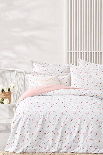 İQON Set cuvertură de pilota cu cearșafuri dublu MINIMAL WHITE