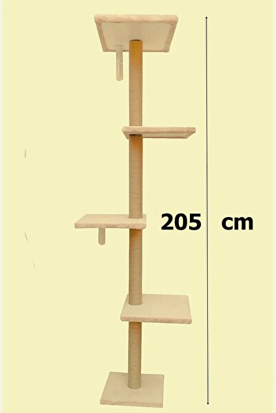 Turkuaz Tırmalama نموذج برج tr5001 لخدش القطط - مثبت على الحائط