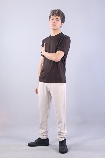 Mckanzie 4625 Țesătură modală Tricot pentru umăr Gâtul O tricou