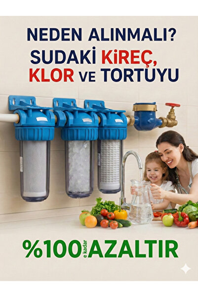 watalina Bina Girişi 10" Filtrasyon Sistemi | Ana Giriş Su Filtresi | Temiz V...