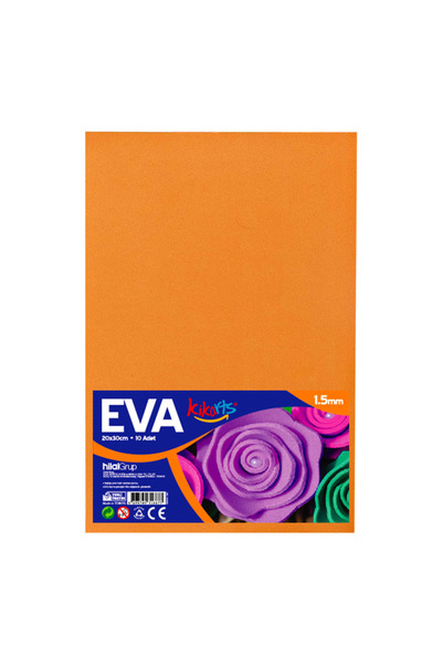 ALPJOY A4 Eva Sheet Red 10 Pack