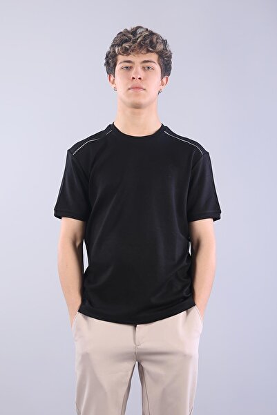 Mckanzie 4625 Țesătură modală Tricot pentru umăr Gâtul O tricou