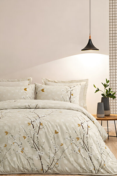 İQON طقم غطاء لحاف مطاطي مزدوج - برانش بيج