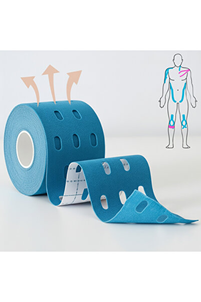 Boldy Bandă Kinesio perforată pentru durere - Bandă Kinesio perforată - Lifti...