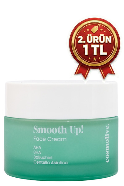 Cosmolive Yüz Kremi | Aha Bha Ile Cilt Yenileme | Bakuchiol | Gözenek Sıkılaş...